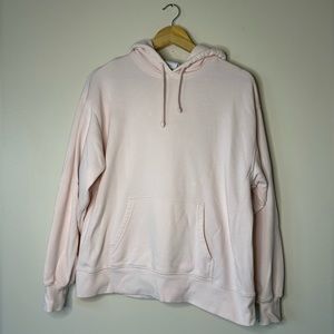 TNA Airy Light Pink Fleece Sweatshirt Size 1